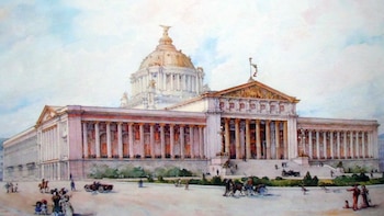 Dónde se encuentran las esculturas rescatadas del Palacio Legislativo que quería construir Porfirio Díaz