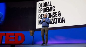 Bill Gates en la charla