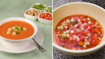 ‘Gaspacho à Alentejana’ vs. gazpacho andaluz: Portugal tiene su propia versión de esta clásica sopa fría española