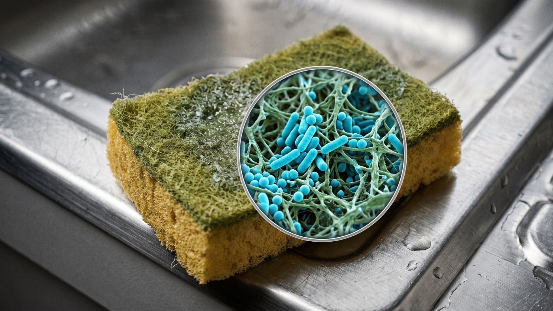 Patógenos como Salmonella, Listeria y E. coli habitan en las esponjas usadas de la cocina (Imagen Ilustrativa Infobae)