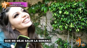 La joven compartió con las