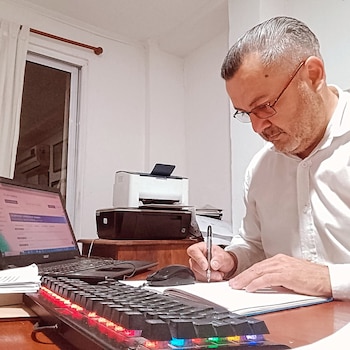 El abogado querellante Paulo Zeniquel