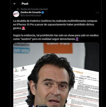 El perfil, que cuenta con