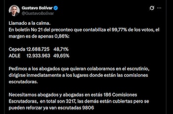 Gustavo Bolívar - crédito @GustavoBolivar/X