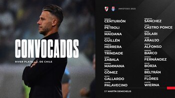 Los convocados de River Plate