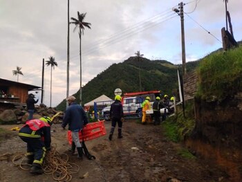 Deslizamiento en Salento, Quindío
Twitter