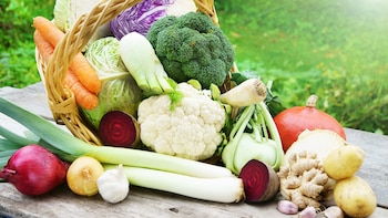 Verduras de enero (Shutterstock)