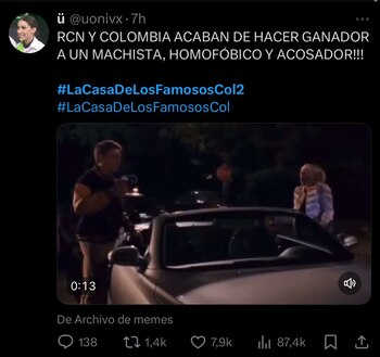 Las reacciones por la final