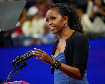 El ex primera dama Michelle Obama (via Reuters)