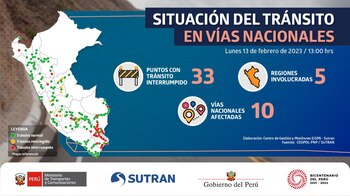 5 regiones del país registran