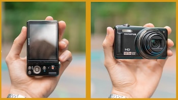 Regalar una cámara digital vintage