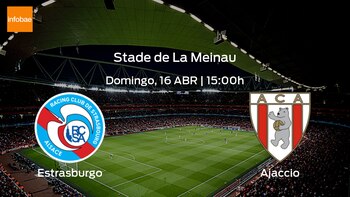 Racing Estrasburgo AC Ajaccio