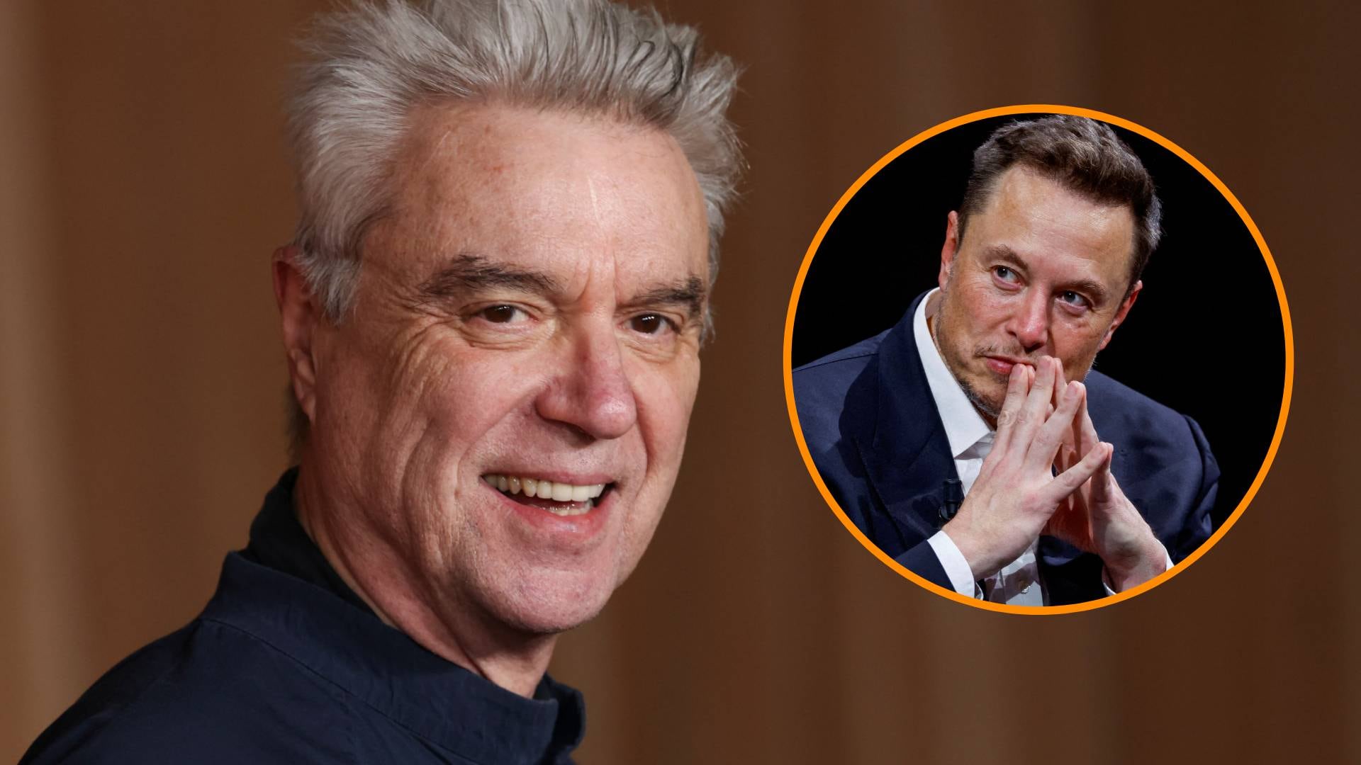 David Byrne volvió a la carrera por el Oscar con “Let Me Sell You a Dream”, la canción original del documental Musk de Alex Gibney sobre Elon Musk (REUTERS)