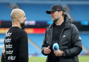 Guardiola y Klopp vuelven a