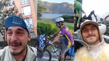 Biciturista argentino asaltado en Bogotá