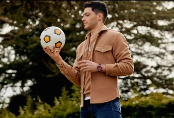 Raúl Jiménez visitó las instalaciones