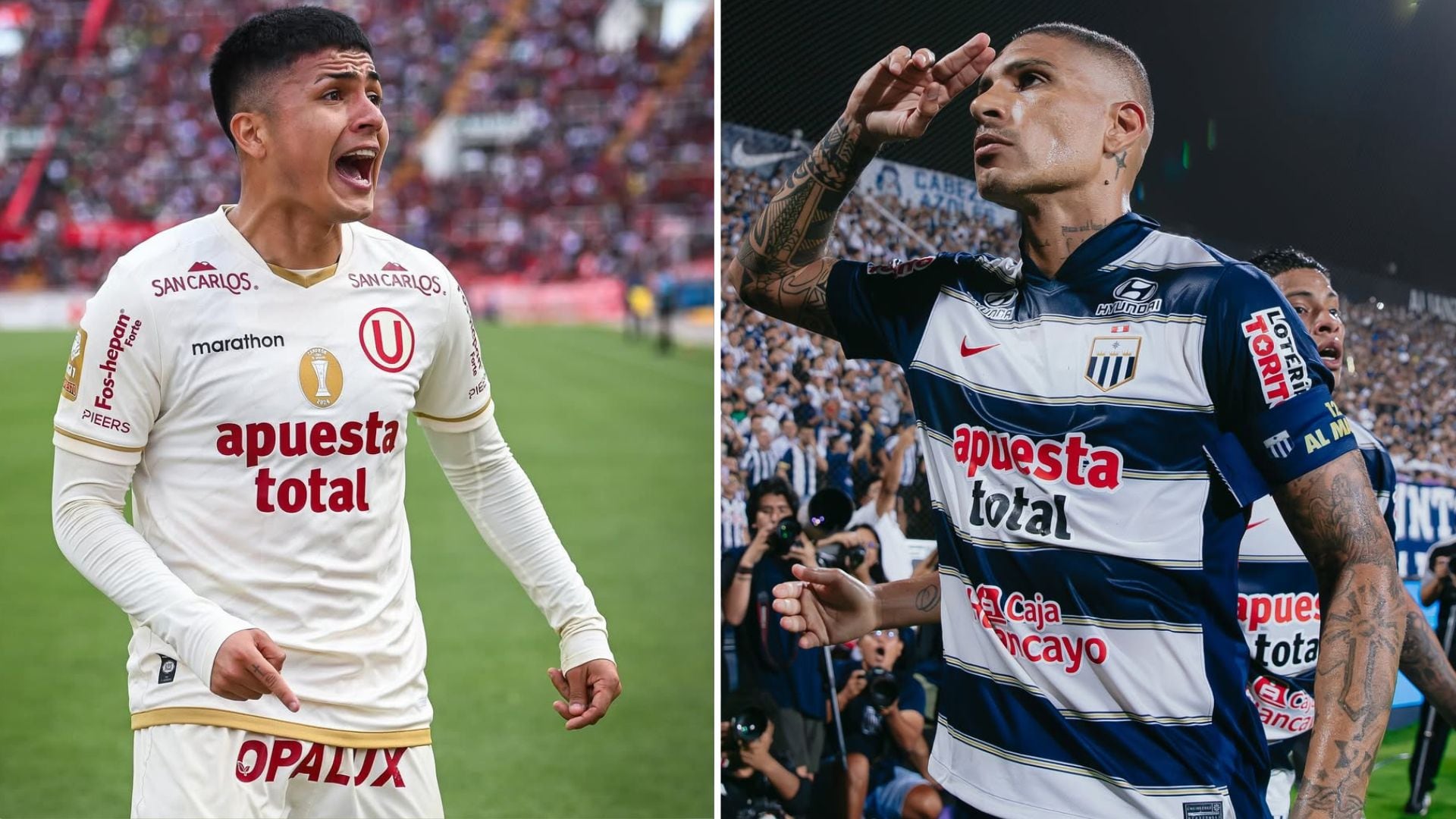 Universitario y Alianza Lima se citan en una nueva edición del clásico del fútbol peruano. Crédito: Redes clubes.