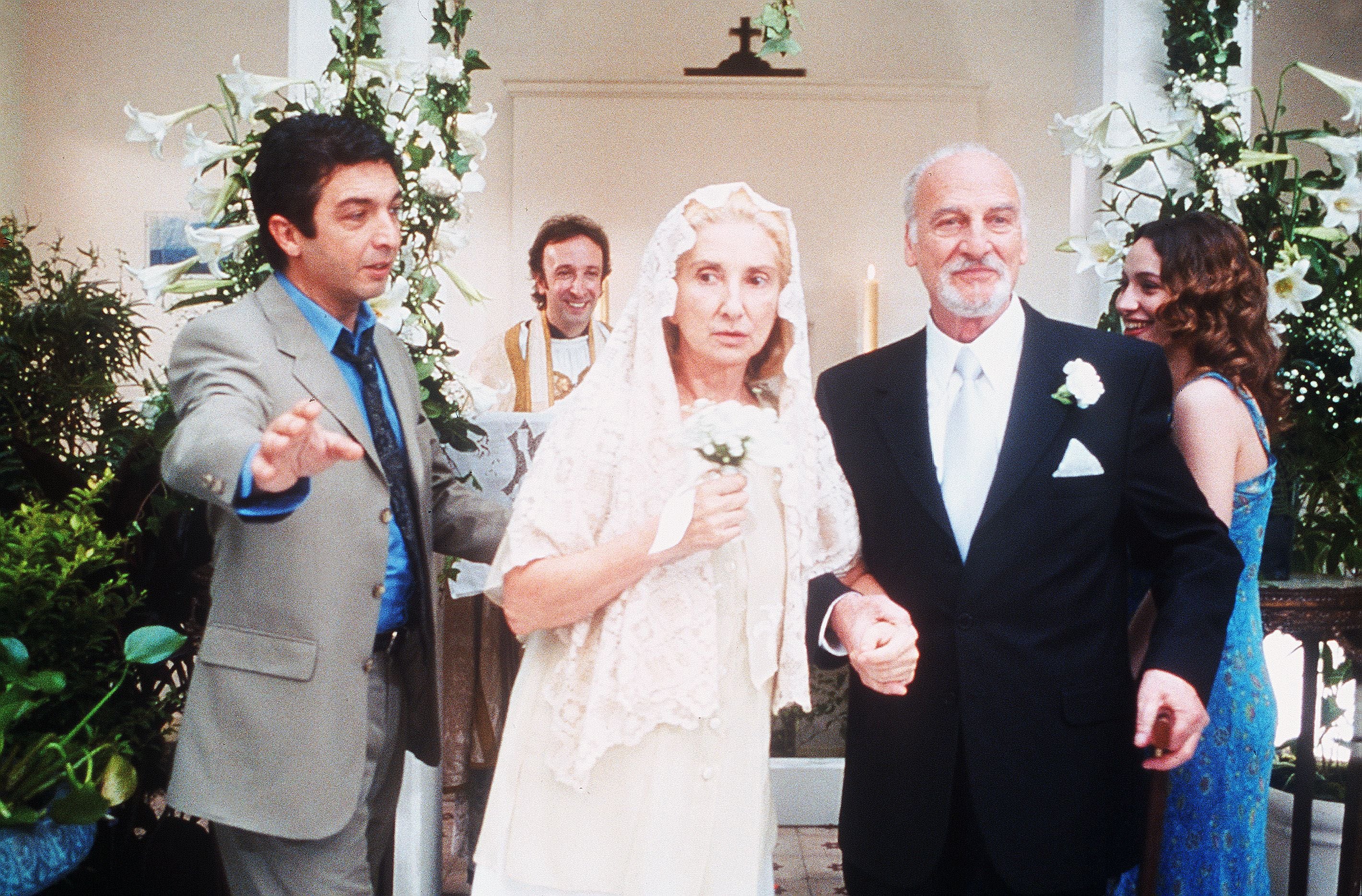 Con Ricardo Darín y Héctor Alterio en