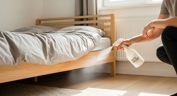 Rociar vinagre blanco ayuda a