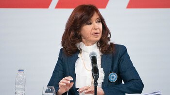 La vicepresidenta Cristina Kirchner (Franco