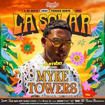 Myke Towers actuará en Colombia por primera vez desde 2024, sumando atractivo al cartel internacional del festival - crédito cortesía Breakfast Live