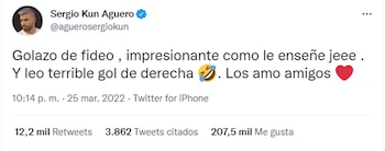 La broma del Kun Agüero