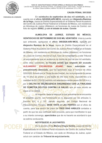 Comunicado Oficial.