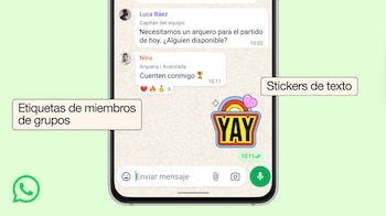 WhatsApp lanza etiquetas de miembro