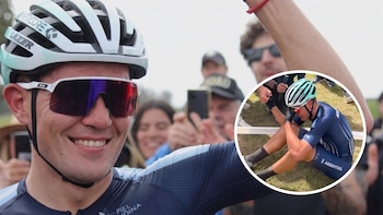Ganó la primera medalla de oro en su disciplina para Argentina y rompió en llanto al recordar a su papá: “Ayudame a llegar”