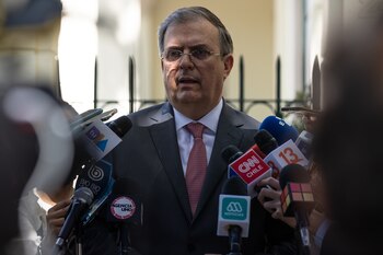 El secretario de Relaciones Exteriores