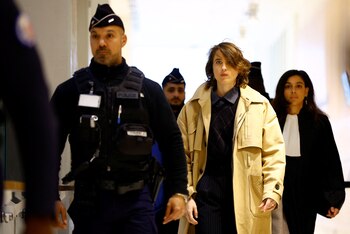 Adele Haenel llega al juicio
