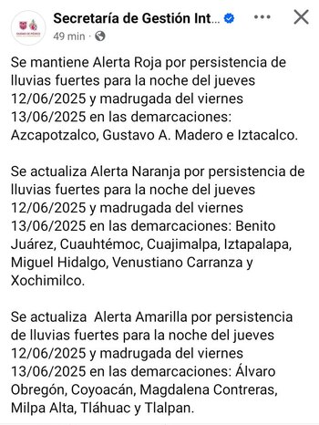 La CDMX entra en triple