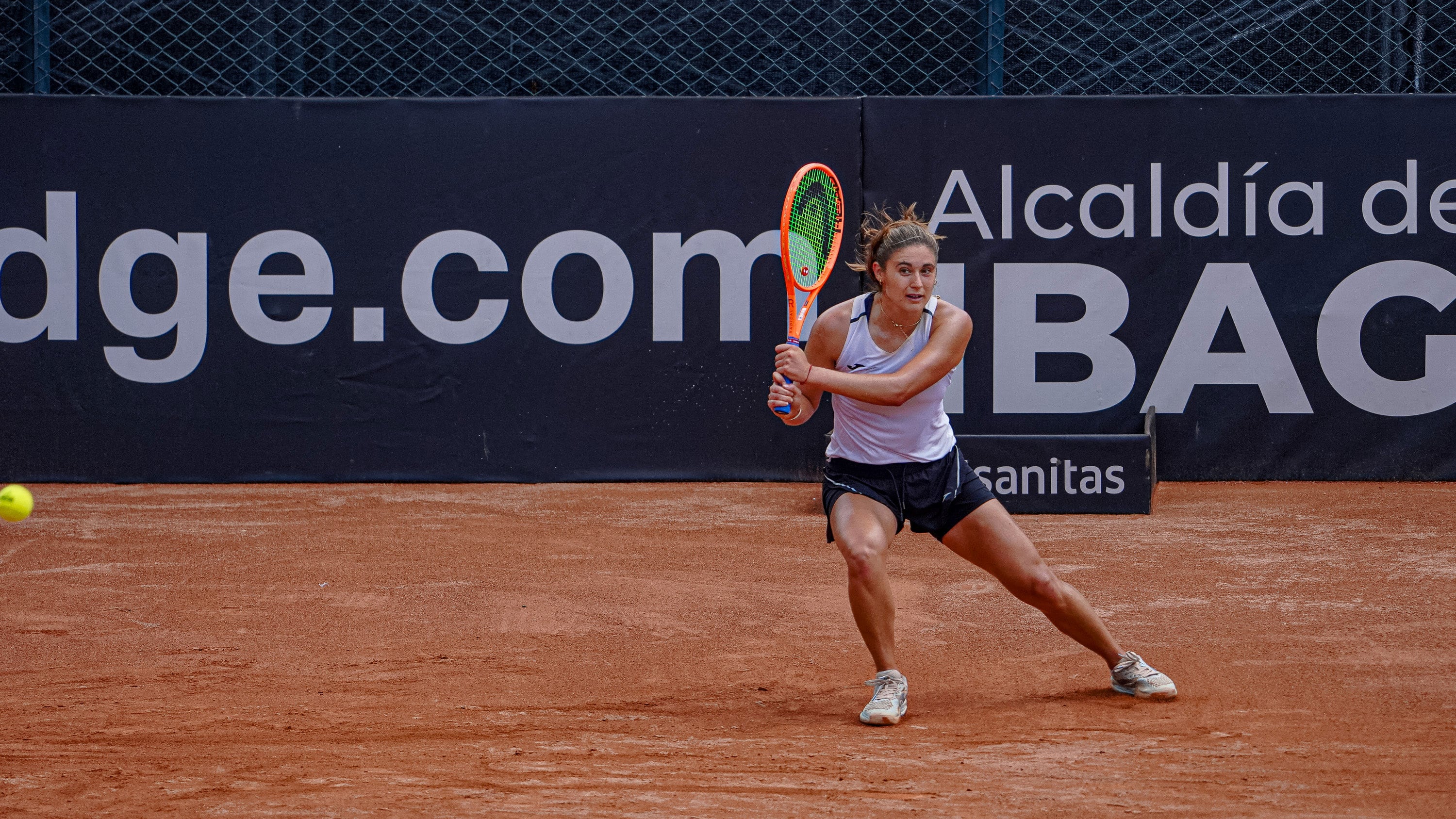 Julia Riera, durante los entrenamientos en Ibagué, Colombia (Crédito: Prensa AAT)