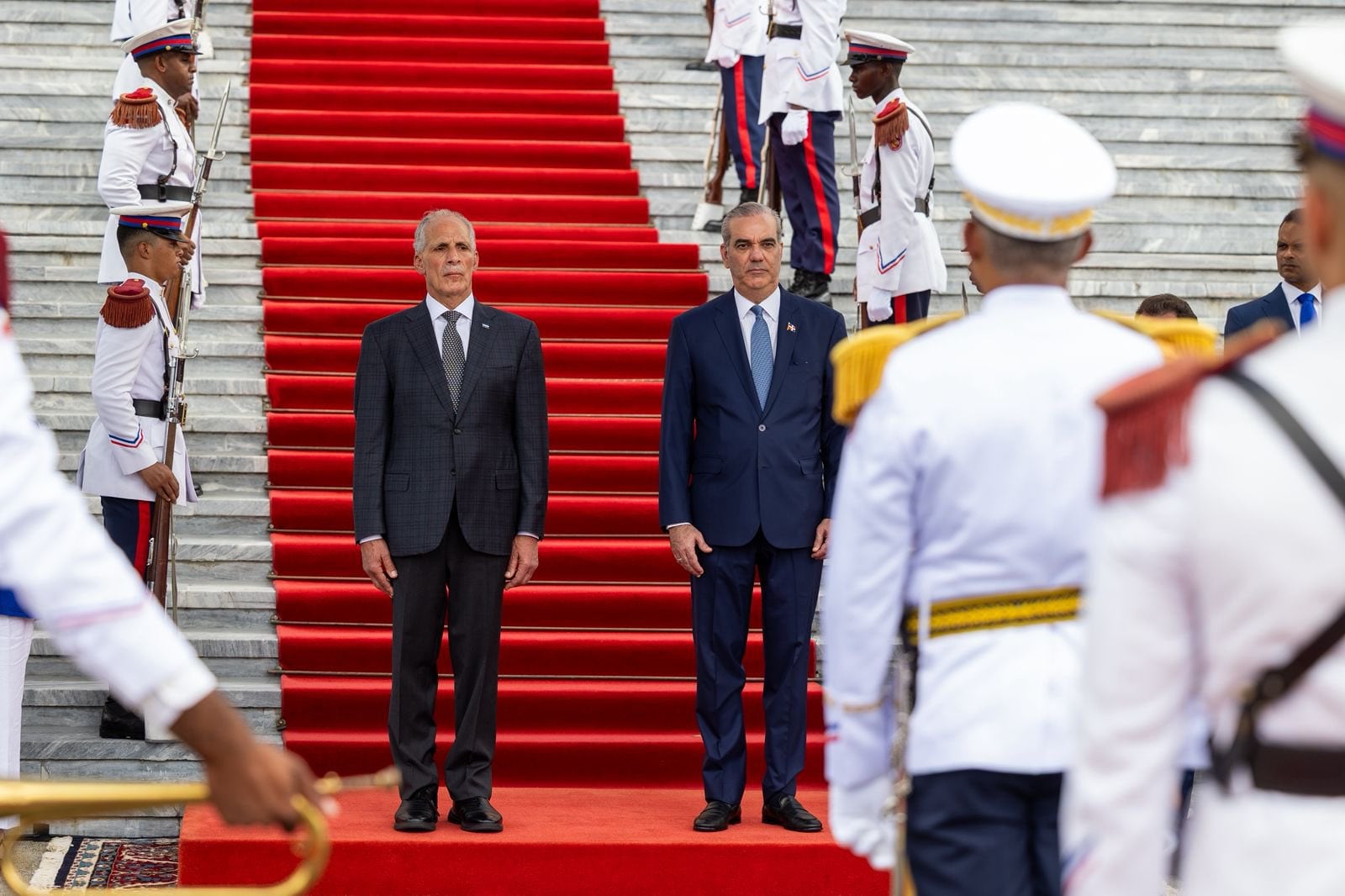 La visita de Nasry Asfura Zablah al Palacio Nacional de Santo Domingo busca redefinir la relación entre Honduras y la República Dominicana. (Foto cortesía Presidencia de la República Dominicana)