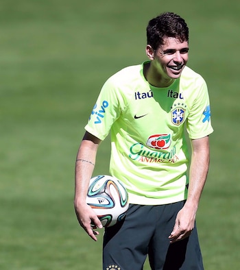 Oscar se retiró del fútbol por problemas cardíacos (EFE/Marcelo Sayão)