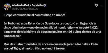 Abelardo de la Espriella - crédito @ABDELAESPRIELLA/X