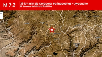 Terremoto en Ayacucho EN VIVO: sismo de 7.2 se registró hoy jueves 20 de agosto, informó el IGP