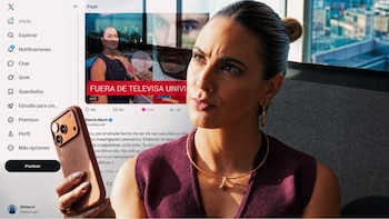 Valeria Marín responde a rumores de crisis matrimonial con Julián Gil tras su salida de TUDN
