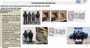 Venta de armas en Oaxaca