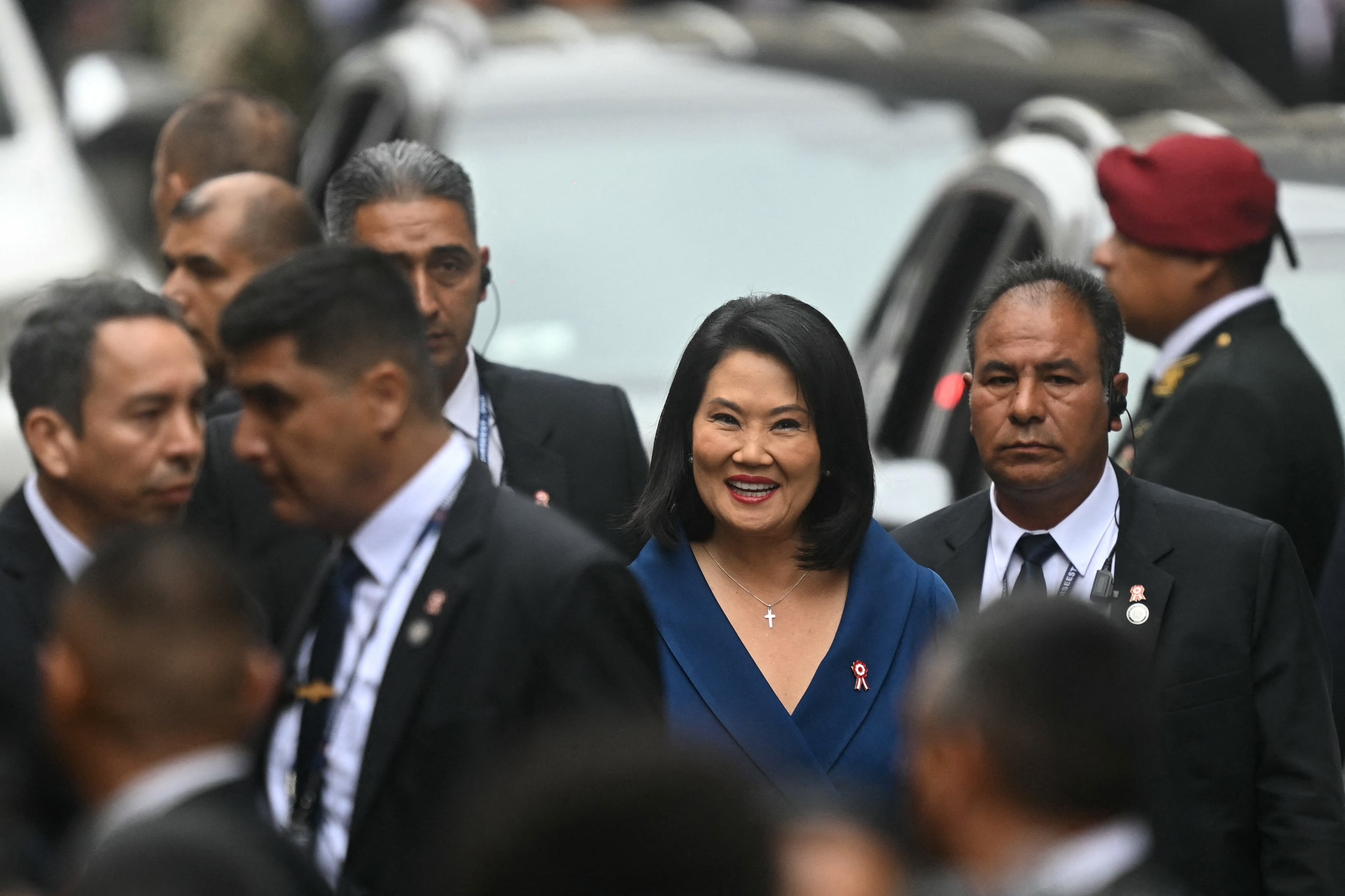 Más de 13 mil policías ciudan Lima hoy 28 de julio: francotiradores cuidan toma de mando de Keiko Fujimori