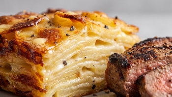 Receta de milhojas de papa, rápida y fácil