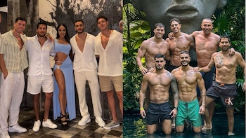 Patricio Parodi y Hugo García disfrutan su soltería y recibieron el 2025 en México