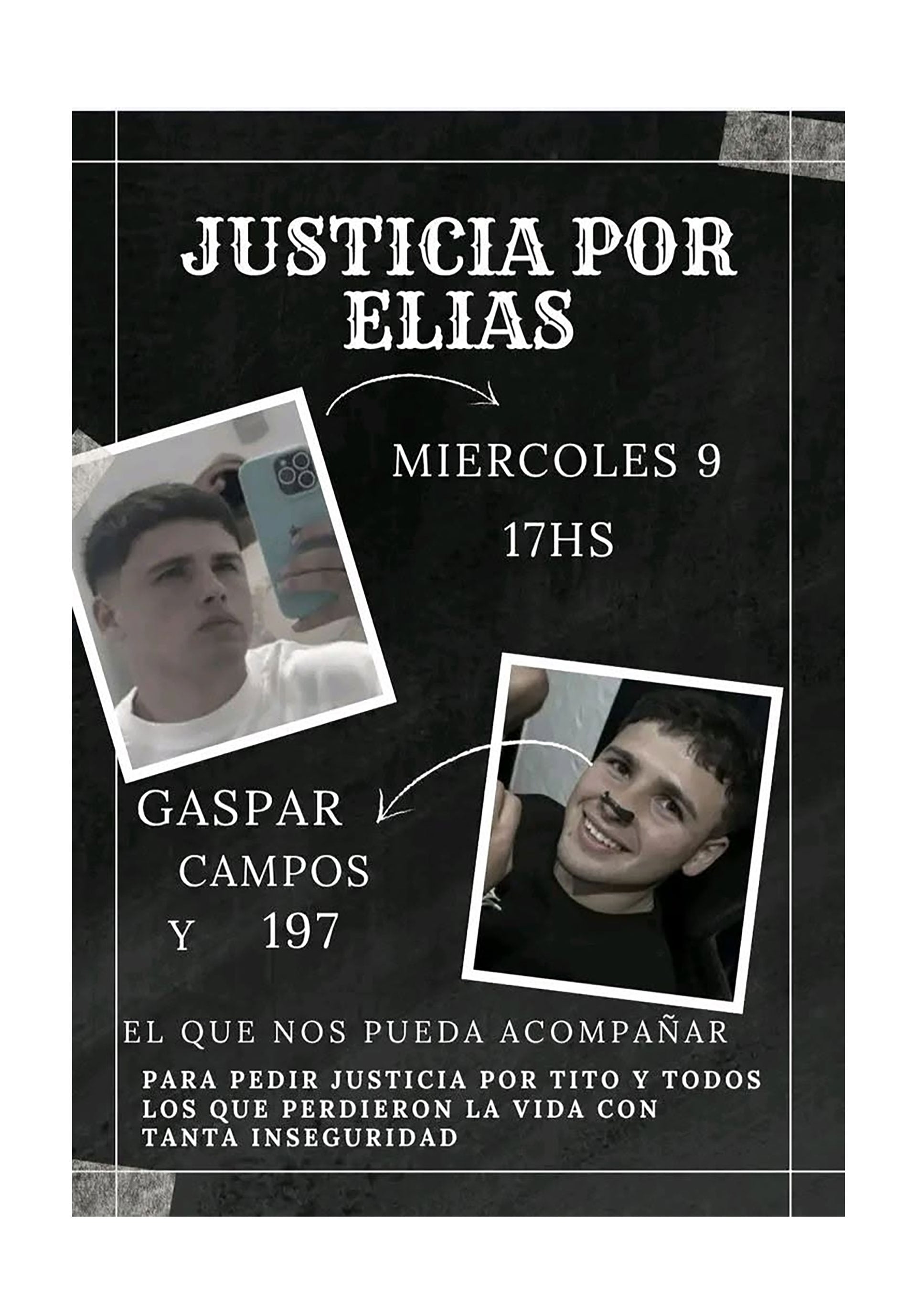 La marcha comenzó este miércoles a las 17 horas