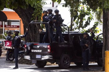 La llegada de 120 hombres