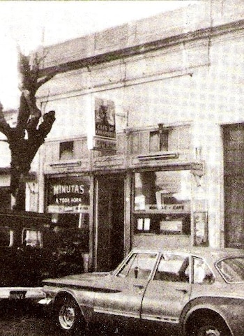 El café Izmir, en la