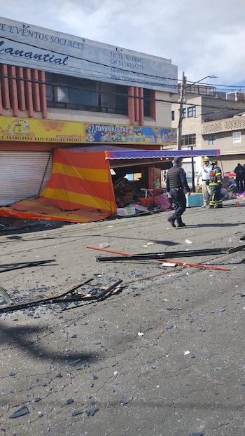 Los bomberos ya retiraron el