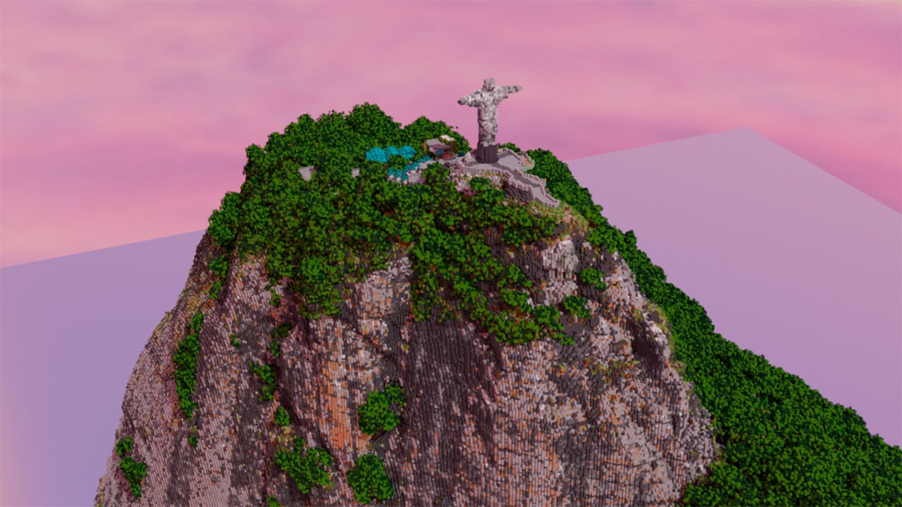 El Cristo Redentor domina la vista sobre Río de Janeiro desde el cerro del Corcovado, en Brasil (Créditos: Build The Earth Brasil)