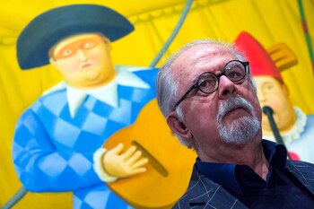 En la imagen, el artista colombiano Fernando Botero. EFE/Angelo Carconi/Archivo