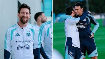 Se despide Messi de la selección argentina: de la última práctica al “súper” equipo que planea Scaloni ante Benín