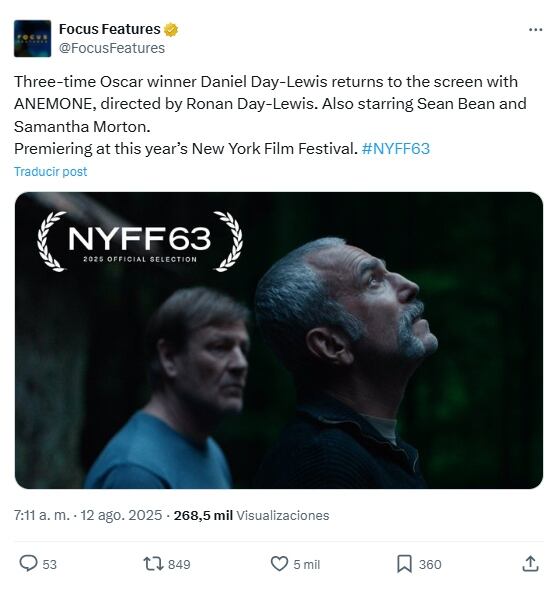 La productora anunció oficialmente que